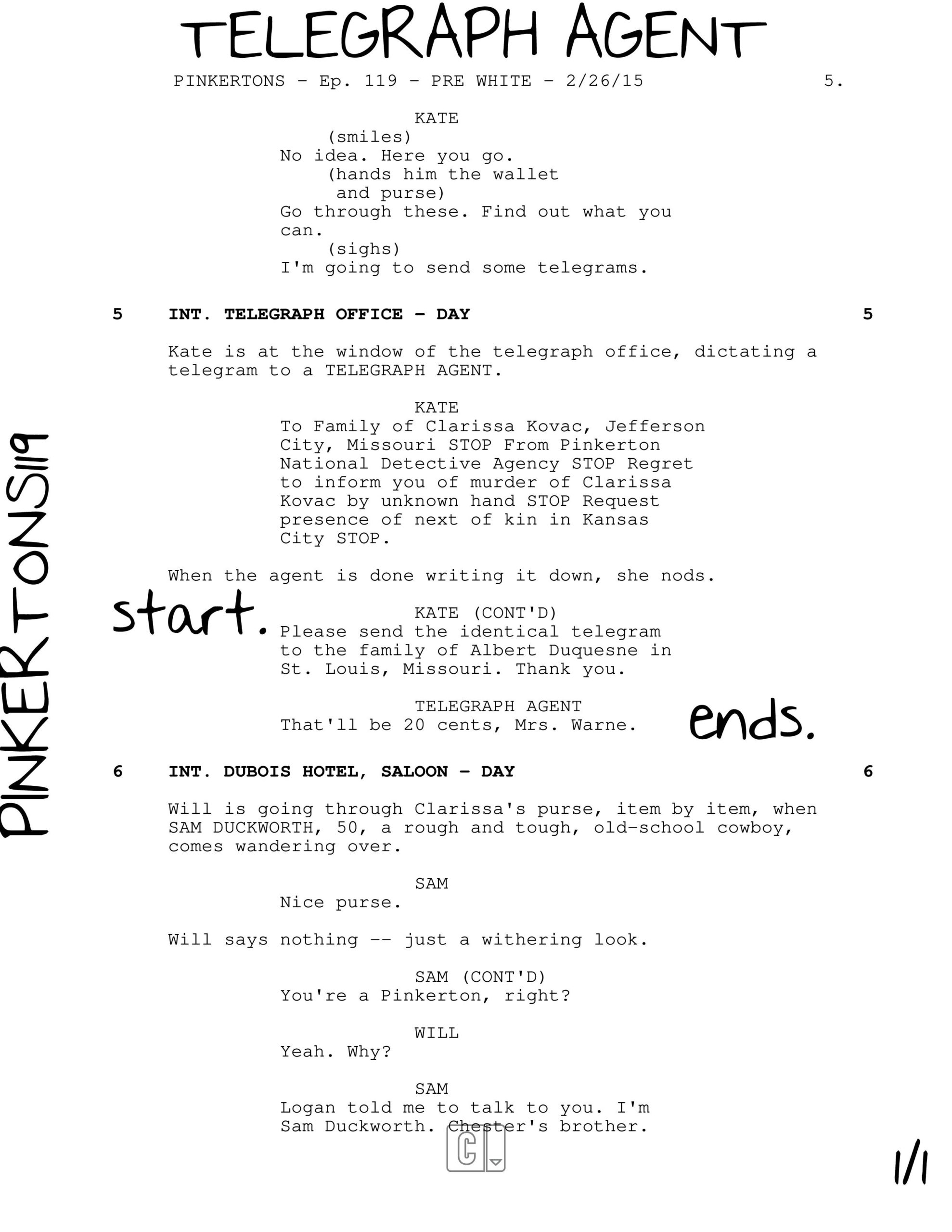 Two Person Acting Scripts